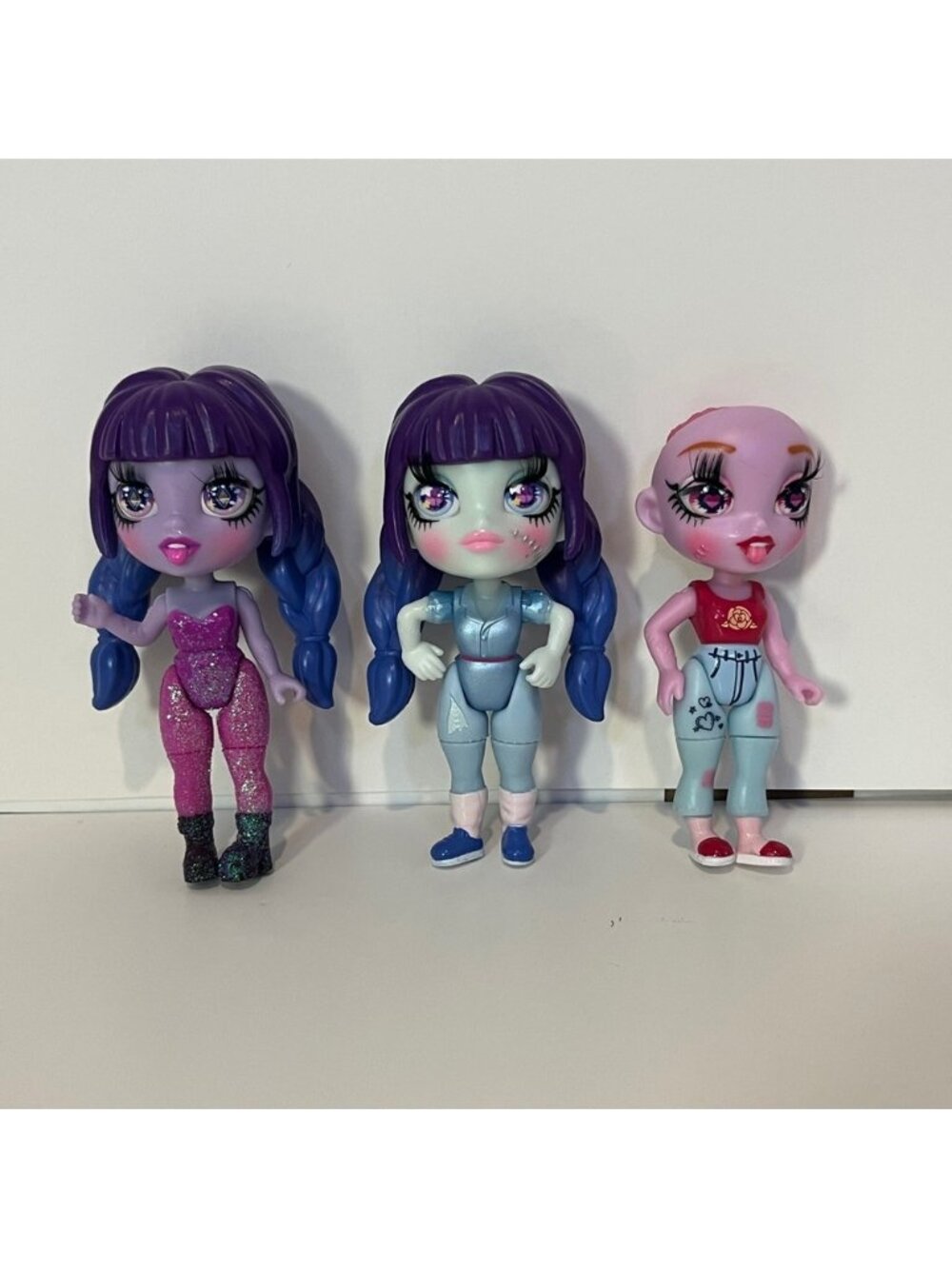 Zombaes Forever Mini Doll Lot Zombies Chase Glitter Bomb Strike Out Love Struck